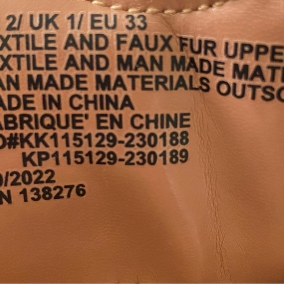 FABKIDS-DEER FACE HIKING BOOTS-SIZE 2 - Picture 9 of 9